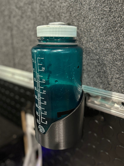 Locking L-Track Cupholder