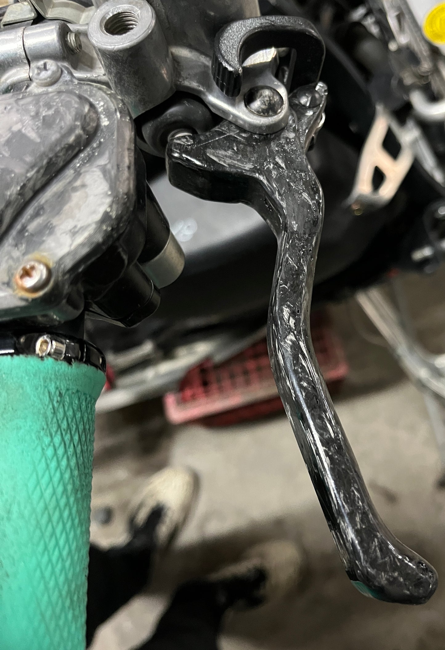 Forged Carbon Fiber Front Brake Lever for DS450