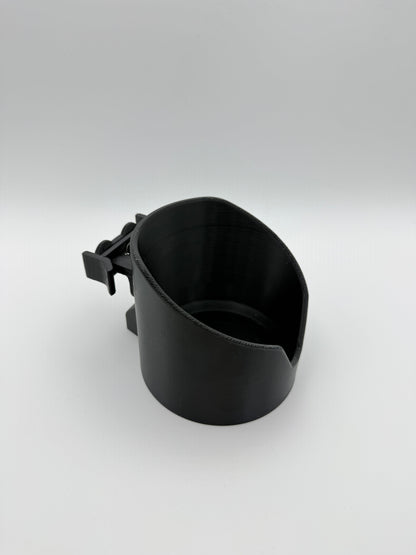 Locking L-Track Cupholder
